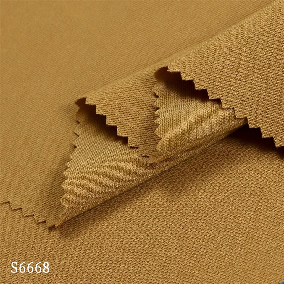 ຜ້າແພ Polyester 4 Way Stretch 3 1 Twill