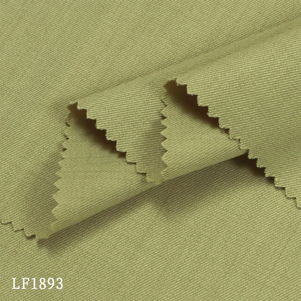 ຜ້າ Polyester Slub 3 3 Twill